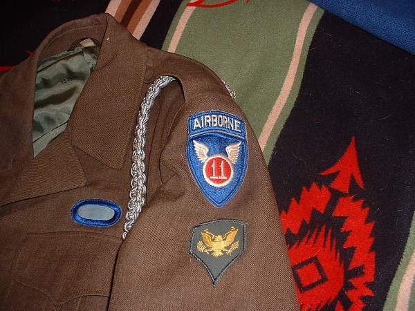 US 11th Airborne Ike Jacket