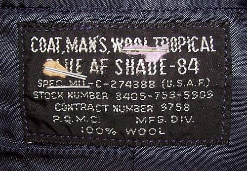 AF Uniform Blue Shade 84