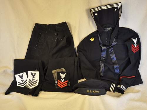 U.S. WWII Navy Uniform Group-custom tailored