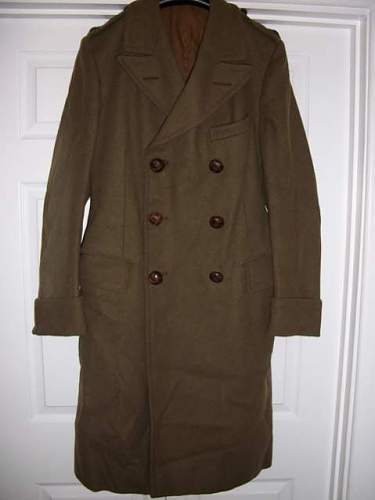 British Officers greatcoat