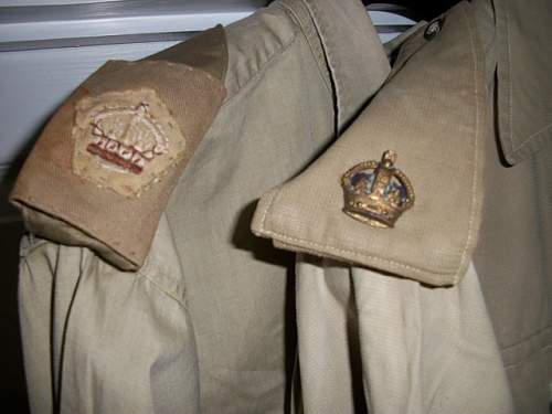 British WW2 Khaki Drill Bush Jackets