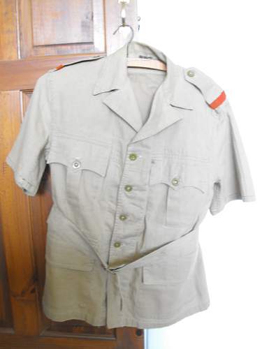 British WW2 Khaki Drill Bush Jackets