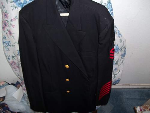 Navy CPO Dress Blues Jacket