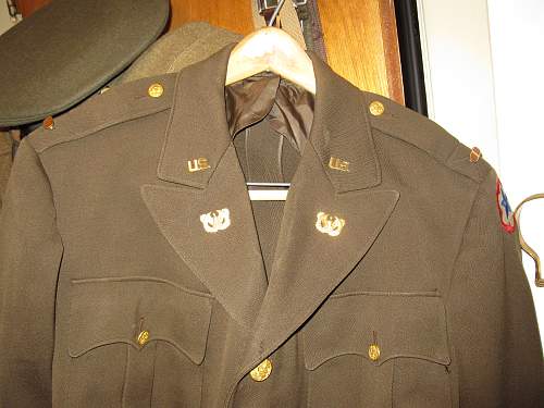 US Warrant Officer jacket and Cap