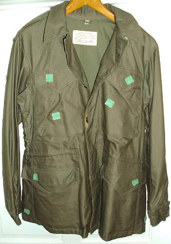 A Pair of Mint WWII 1943 Jackets both with cutter tags and QM tags. Never worn or issued.