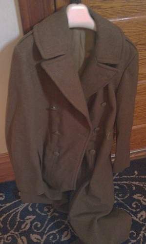 My WW2 Dated 1945 U.S Wool Trench Coat