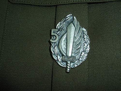 French Paratrooper Uniform