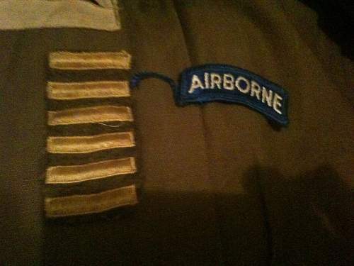 Ike Jacket, Airborne?