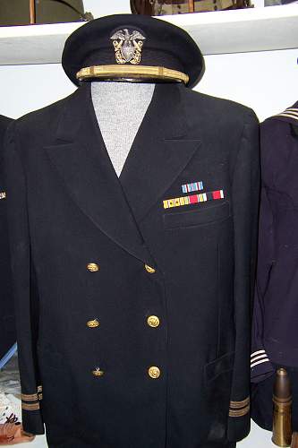WW2 Navy Chaplains uniform  USS OKLAHOMA CITY