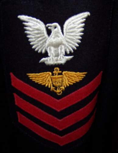Ww2  u.s. Navy enlisted pilot uniform group