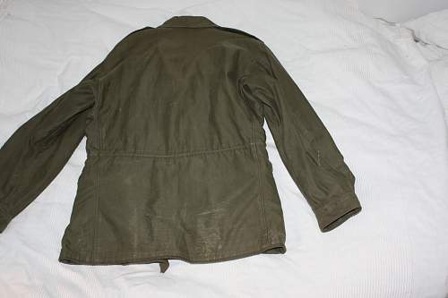 M43 Field Jacket, and possible insignia