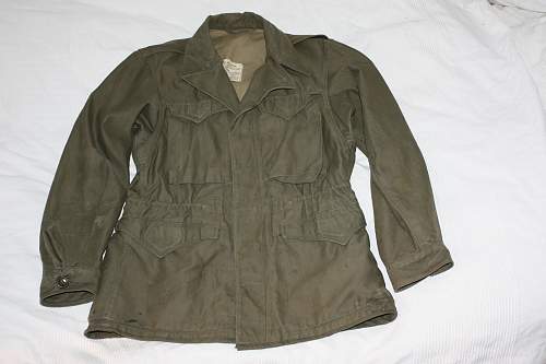 M43 Field Jacket, and possible insignia