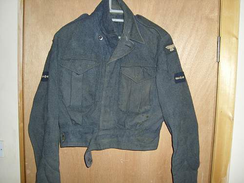 RAF War Service Dress BD blouse: whats this worth