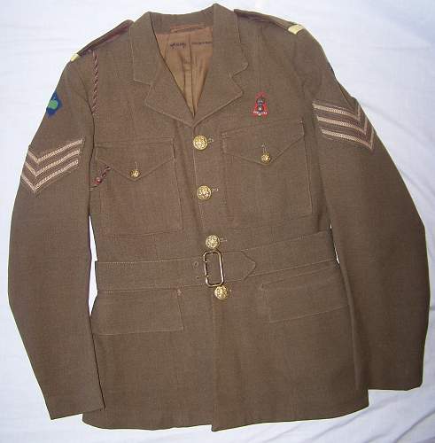 ATS 1941 Service Dress, Royal Artillery, Northern Command