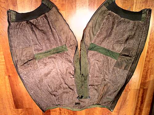 Garage Sale Find: WW2 USAAF fur flying pants/trousers