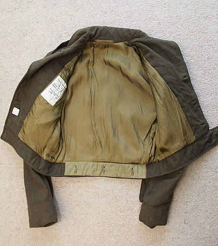 Help Please! Canadian made ATS battledress Jacket