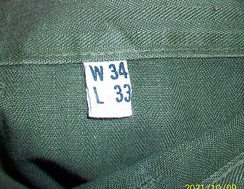 ww2 US HBT Trousers