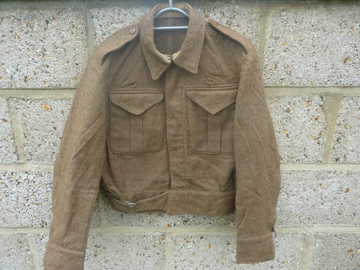 Need help! 1937 British Battledress blouse.