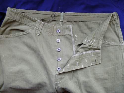 What pattern Usmc HBT pants?