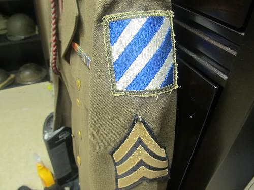 Named 3rd Infantry Division Service Jacket