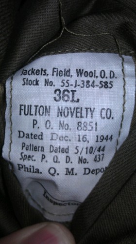 WW2 US 9th AAF Ike Jacket