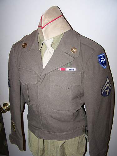 US 79th Infantry Division Ike jacket