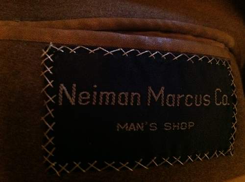 U.S. Winter Overcoat by Neiman Marcus