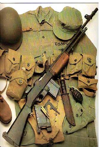 WW II Pacific Japanese machine gyns &amp; Allied unifroms &amp; weapons