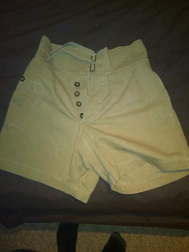 WW2 Desert Shorts? Original?