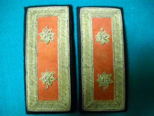 Captains Shoulder boards