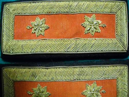 Captains Shoulder boards