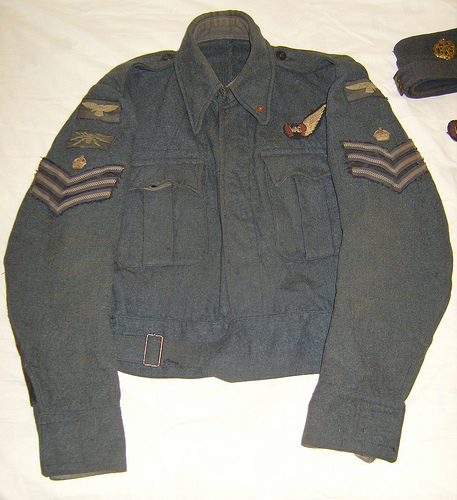 RAF Air gunners uniform group