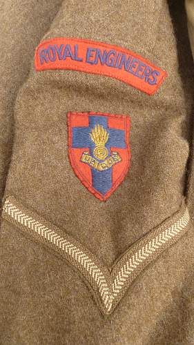 Royal Engineers Arm Patch