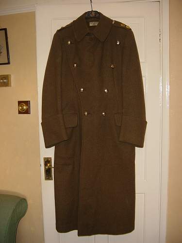 British Officers greatcoat
