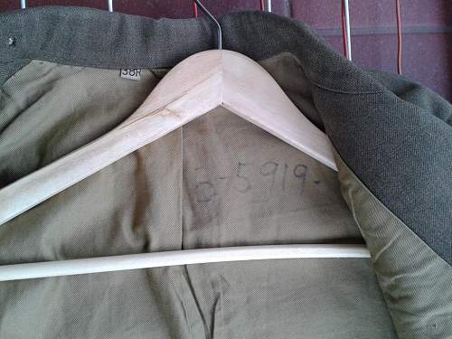 Jacket US Army WW2  ?