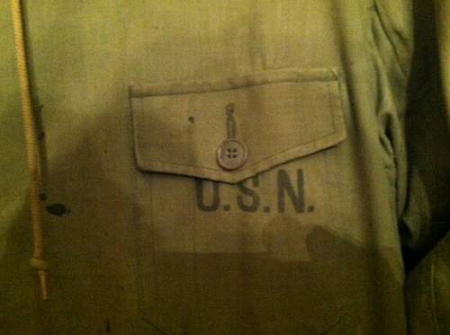 U.S. Navy Rubberized Watchman's Jacket