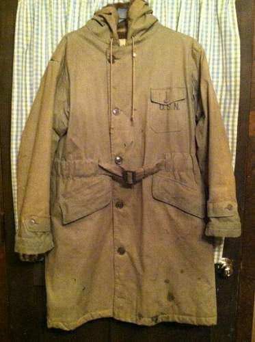 U.S. Navy Rubberized Watchman's Jacket