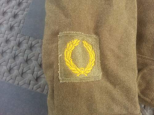 3rd and 6th  Armored Division Ike jacket.