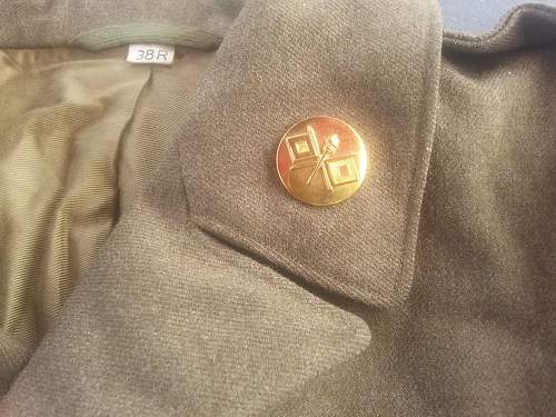 3rd and 6th  Armored Division Ike jacket.