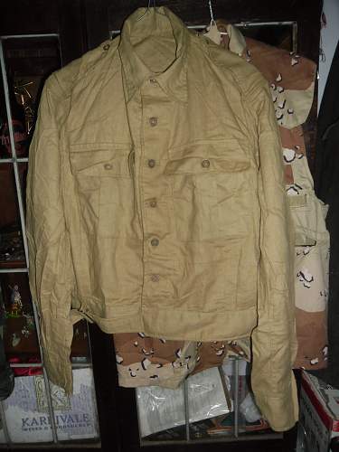 new editions to my collection khaki  battledress's 1943 and 1944