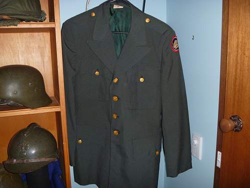 US 47th infantry dress tunic