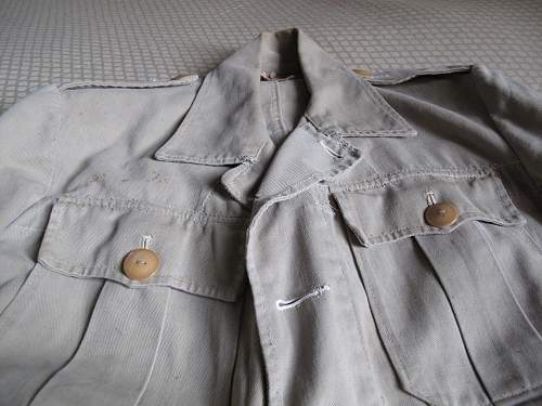 WWII Australian KD battle dress blouse