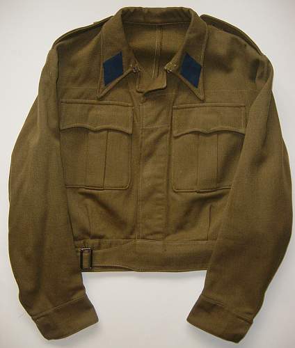 Rare British Women's MTC Battledress blouse