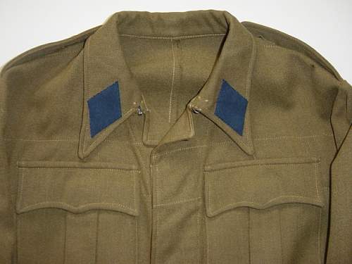 Rare British Women's MTC Battledress blouse