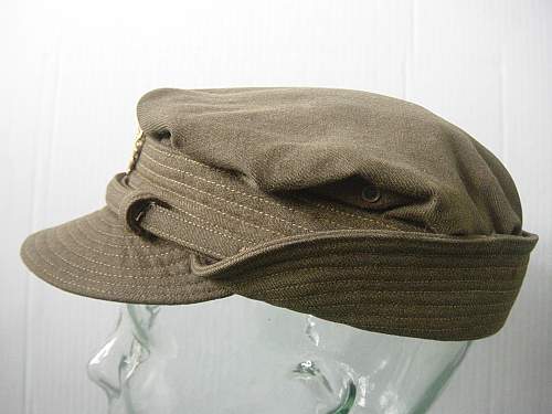 Husband and wife group: ATS service dress uniform and 1st pattern service dress cap