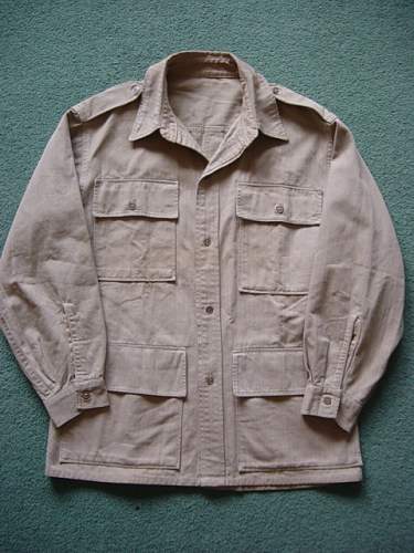 British Khaki Drill jacket: US made