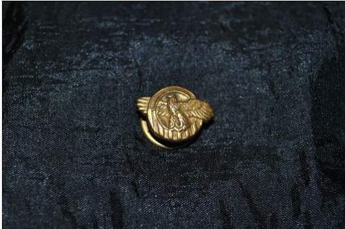 my ruptured duck lapel pin :)