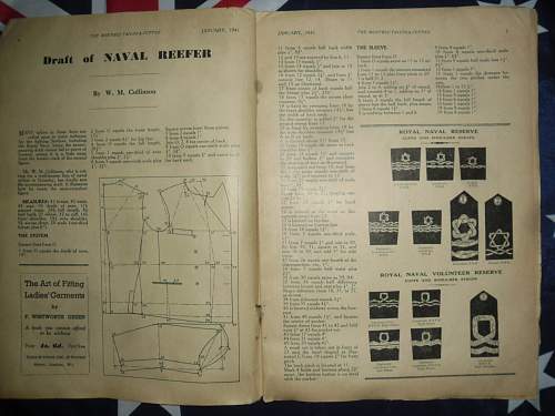 Tailor and cutter magazines 1939 - 1943 collection .