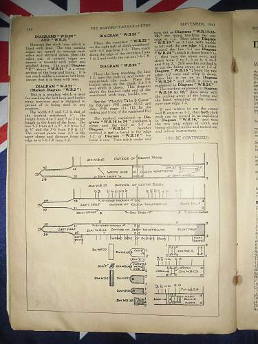 Tailor and cutter magazines 1939 - 1943 collection .