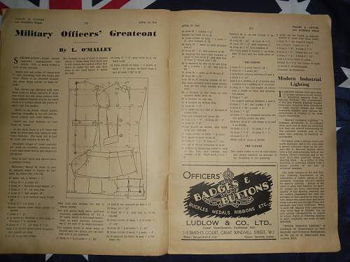 Tailor and cutter magazines 1939 - 1943 collection .